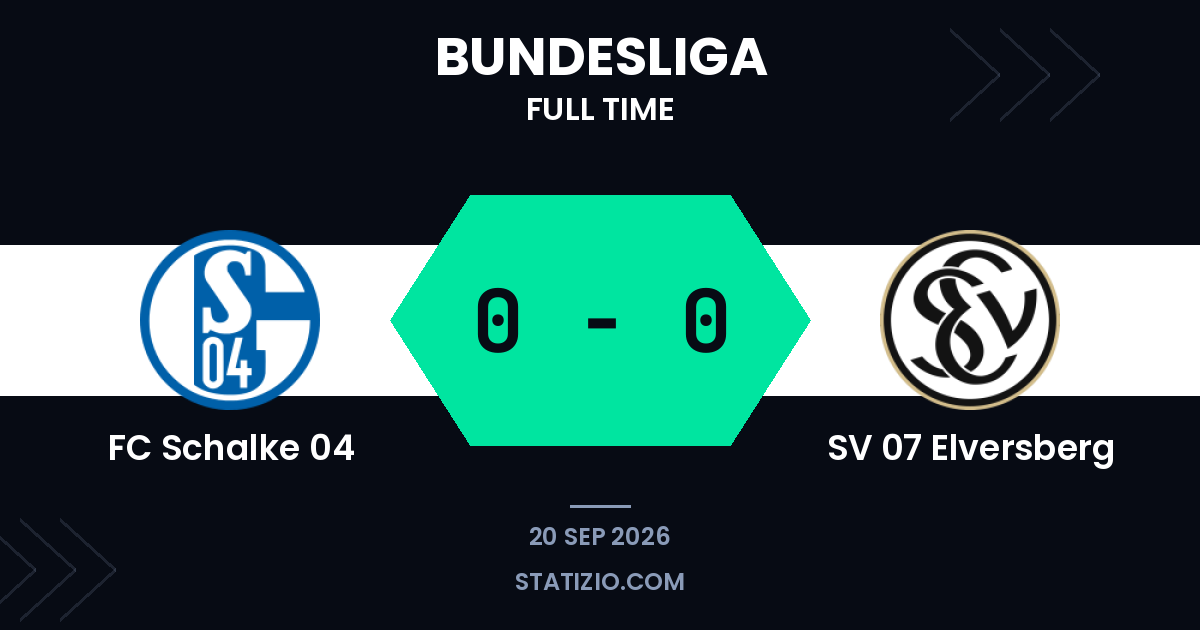 Schalke and Elversberg share goalless draw