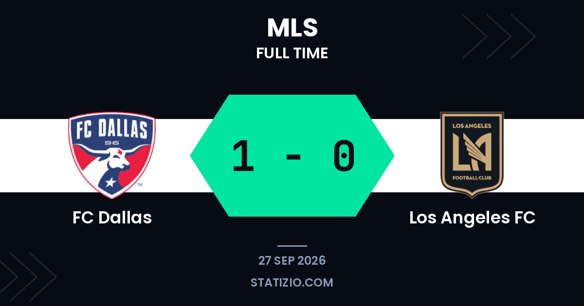 Dallas edges past LAFC in regular-season clash